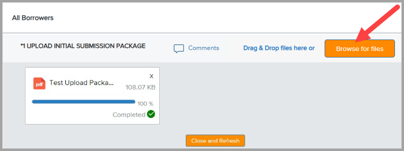 2 Whl Upload Initial Submission Package.png